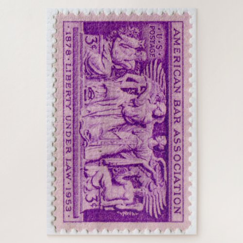 United States Postage Stamp Jigsaw Puzzle
