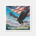 United States Semiquincentennial Standard Cocktail Napkins