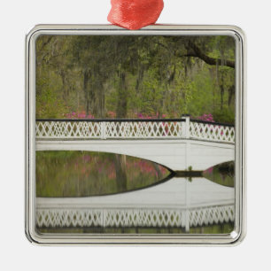 United States; South Carolina; Charleston; 3 Metal Ornament