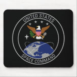United States Space Command Mouse Pad<br><div class="desc">United States Space Command. The second U.S. Space Command was officially reestablished as a full unified combatant command on August 29,  2019.</div>