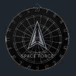 United States Space Force Dart Board<br><div class="desc">Celebrate the United States Space Force with an inspiring and bold design featuring patriotic elements. Perfect for honoring the dedication and achievements of this elite military branch while showcasing national pride.</div>
