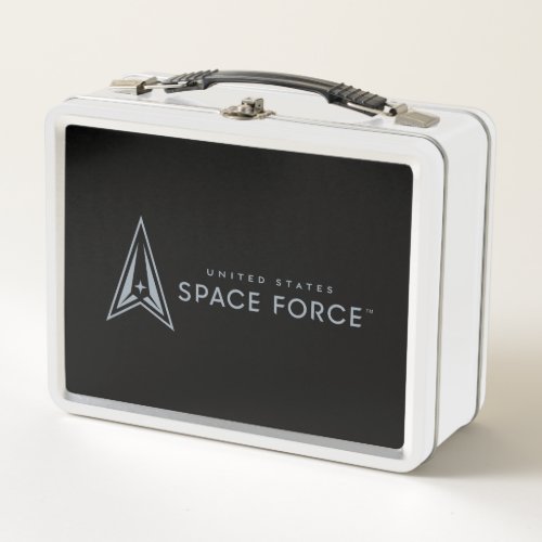 United States Space Force Metal Lunch Box
