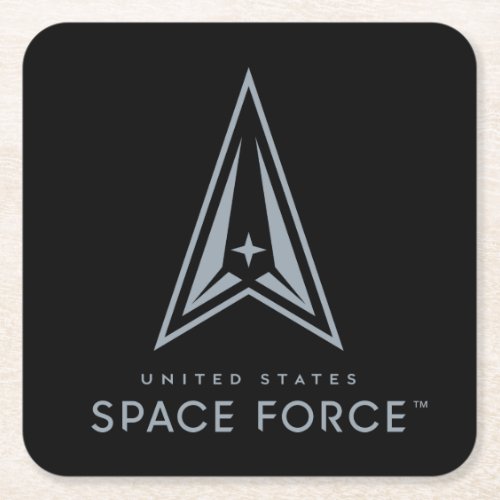 United States Space Force Square Paper Coaster