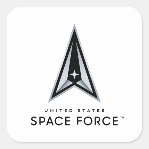 United States Space Force Square Sticker