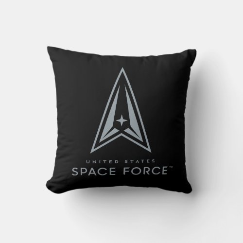 United States Space Force Throw Pillow