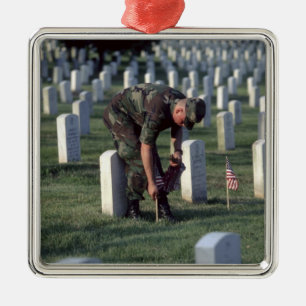 United States, State of Virginia, Arlington. Metal Ornament