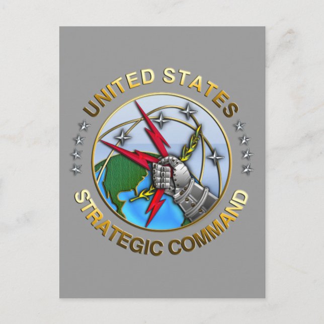 United States Strategic Command Postcard (Front)