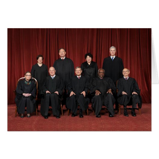 United States Supreme Court Justices (Front Horizontal)