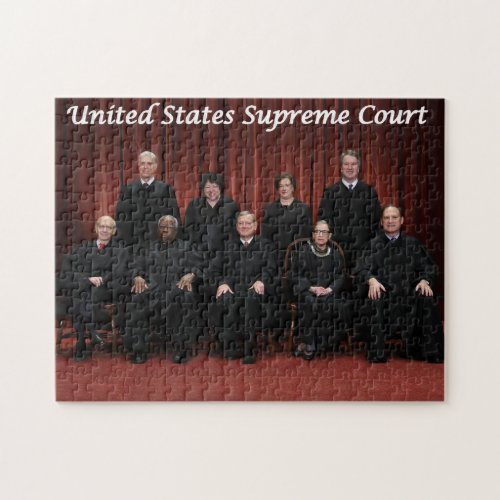 United States Supreme Court Justices 2018 Jigsaw Puzzle