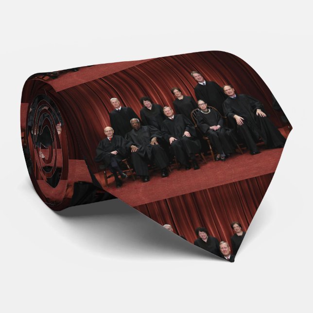United States Supreme Court Justices 2018 Neck Tie (Rolled)