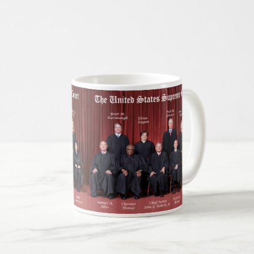 United States Supreme Court Justices 2021 Coffee Mug