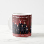 United States Supreme Court Justices 2021 Coffee Mug (Front Left)