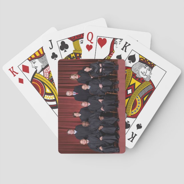 United States Supreme Court Justices 2021 Playing  Poker Cards (Back)