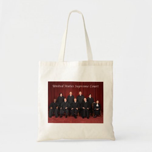 United States Supreme Court Justices Tote Bag