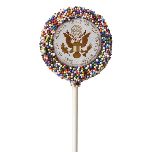 United States Supreme Court Seal Chocolate Dipped Oreo Pop