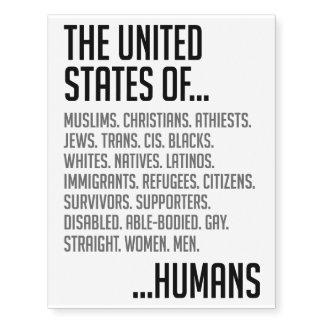 United States Temporary Tattoos