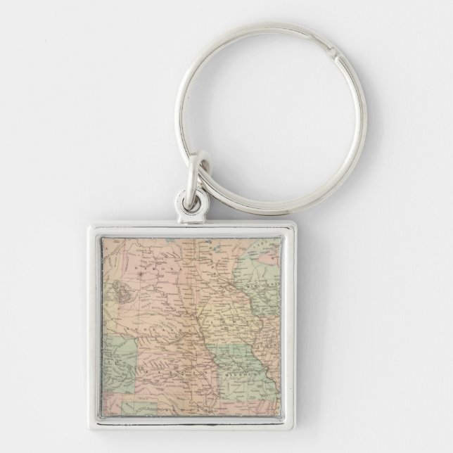 United States, territories Keychain (Front)