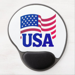 United States Unity Wave Gel Mouse Pad