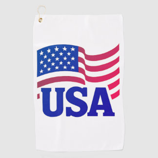 United States Unity Wave Golf Towel