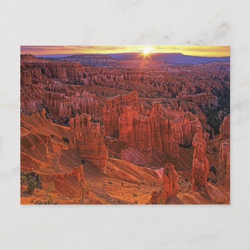 United States Utah Bryce Canyon National Park Postcard