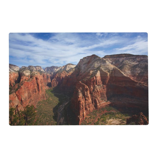 United States, Utah, Zion National Park Placemat (Front)