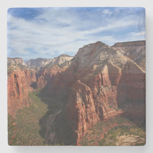 United States Utah Zion National Park Stone Coaster