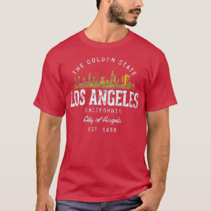United States Vacation Souvenir Los Angeles  T-Shirt