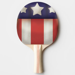 United States Vintage Shield Ping-Pong Paddle