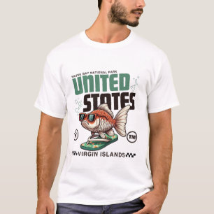 United States Virgin Islands: Bay park T-Shirt