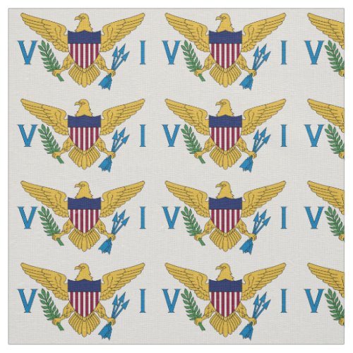 United States Virgin Islands Flag Fabric