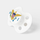 United States Virgin Islands Flag Pacifier (Front Right)