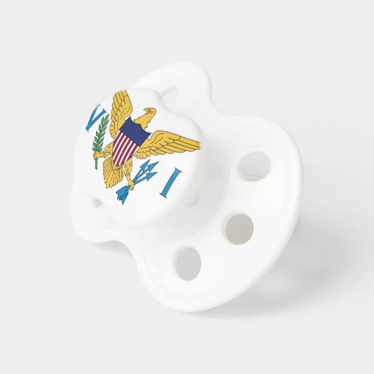 United States Virgin Islands Flag Pacifier (Front Right)