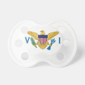 United States Virgin Islands Flag Pacifier (Front)