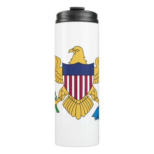 United States Virgin Islands Flag Thermal Tumbler