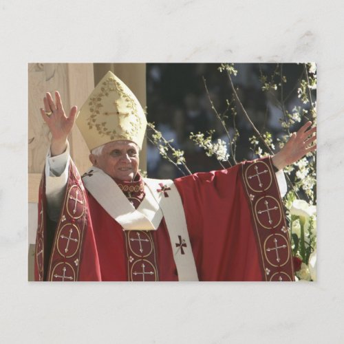 United States Washington DC Pope Benedict 2 Postcard