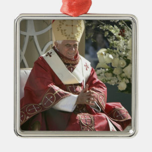 United States, Washington, D.C. Pope Benedict Metal Ornament