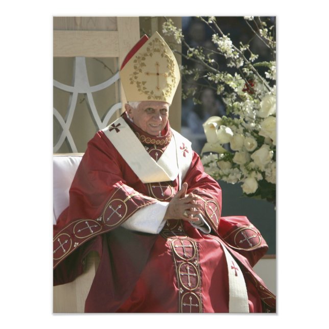 United States, Washington, D.C. Pope Benedict Photo Print (Front)