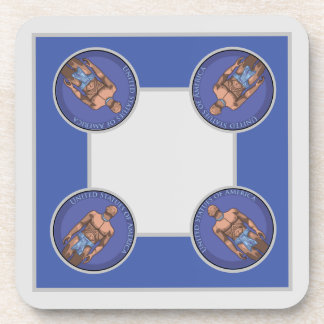 United Statues of America Official Swag Gear Beverage Coaster