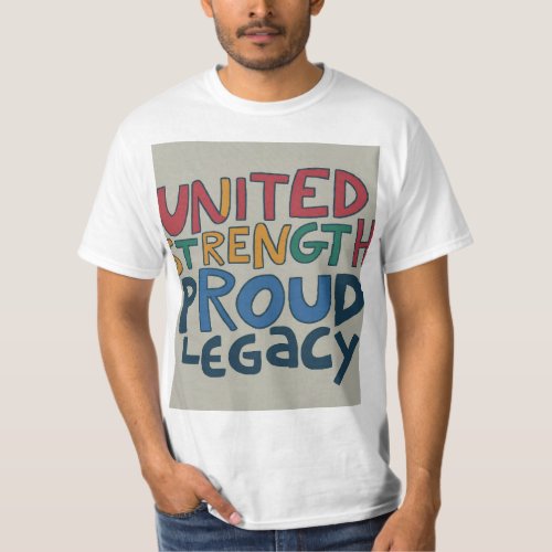 united strength proud legacy T_Shirt