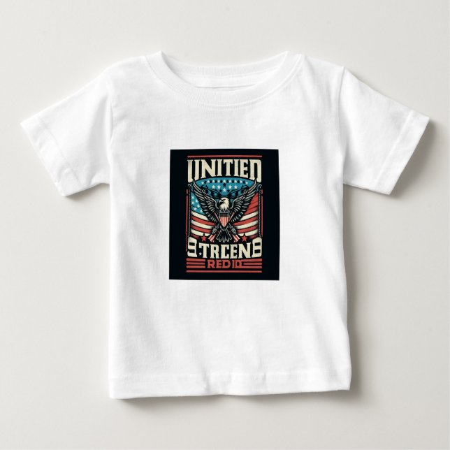 United Strong Proud Baby T-Shirt (Front)