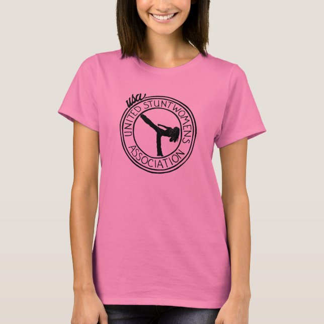 United Stuntwomen's Association - Sophia Crawford T-Shirt (Front)