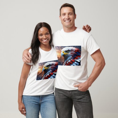 United Threads A Patriotic Tribute T_Shirt