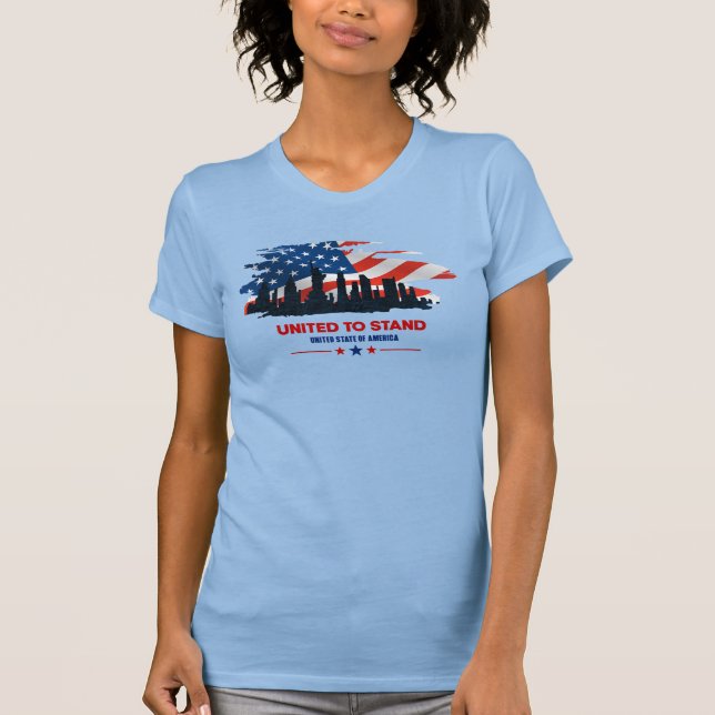 United to Stand | Women's Slim Fit T-Shirt (Front)