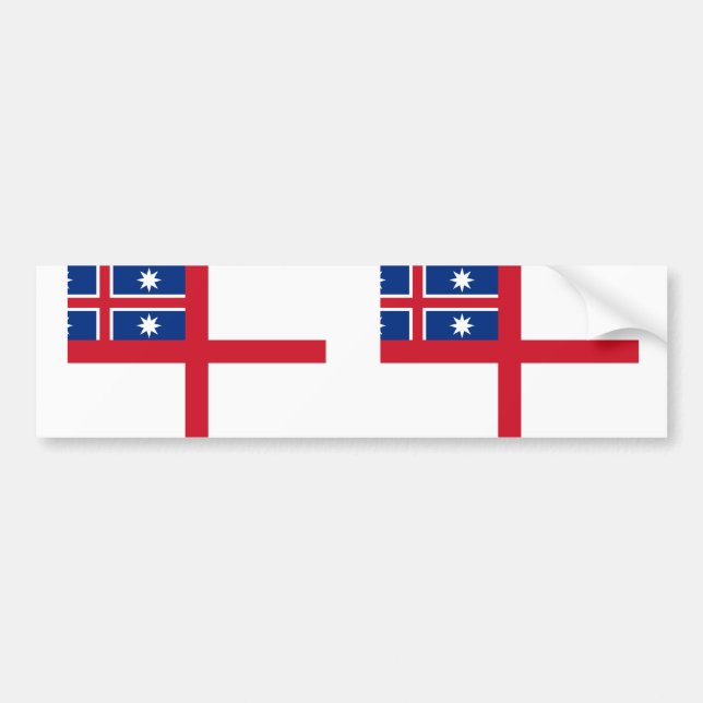 United Tribes Of New Zealand, New Zealand Bumper Sticker (Front)