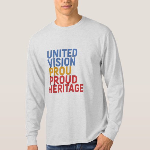 United Vision Proud Heritage T_Shirt  T_Shirt