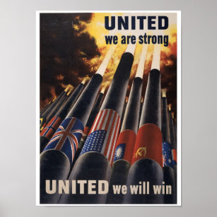 United We Are Strong Poster