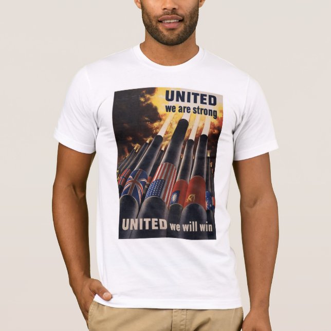 United We Are Strong T-Shirt (Front)