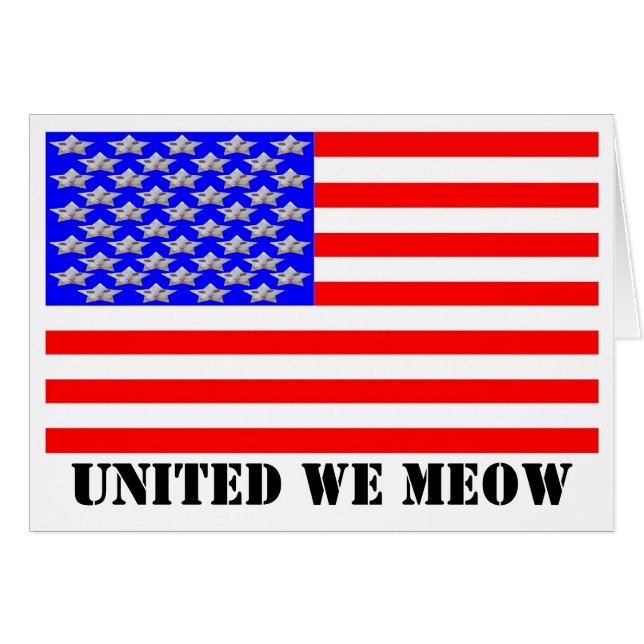 United We Meow Cards (Front Horizontal)