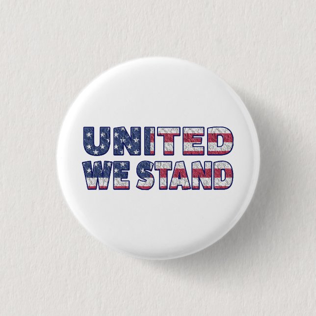 United we stand  button (Front)