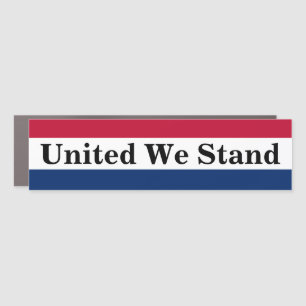 United We Stand  Car Magnet